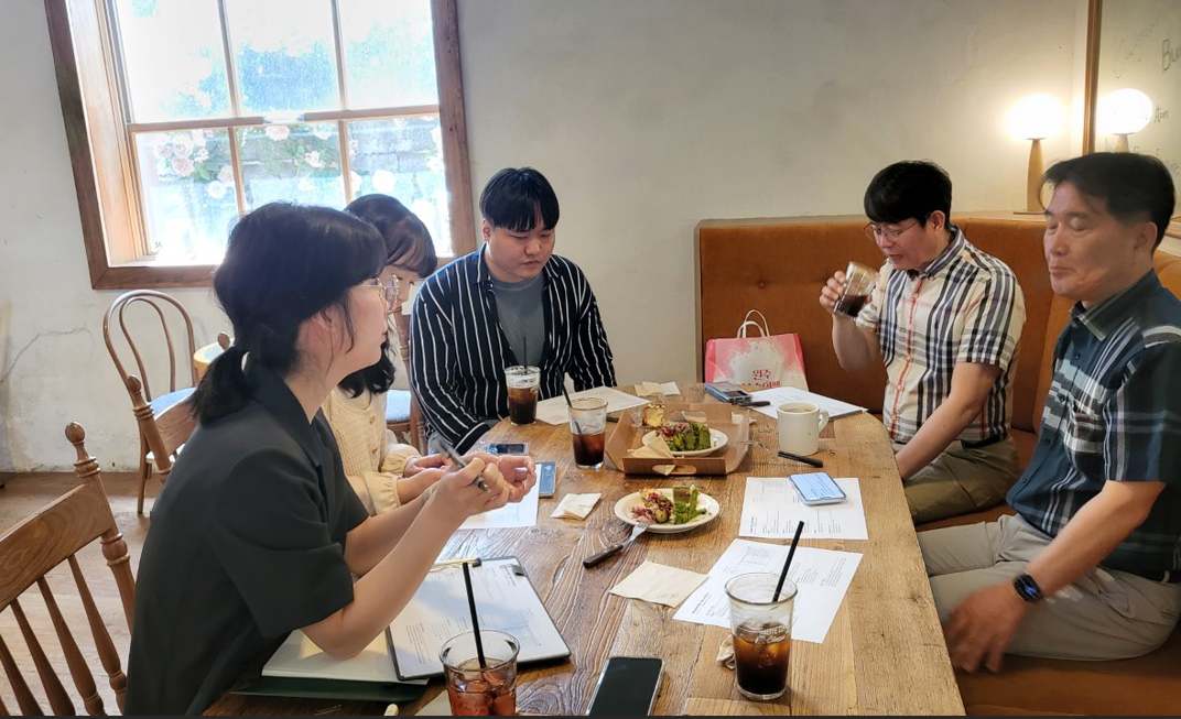 [스마트사회적처방] ㈜위즈베이스와 함께한 돌봄 웹 고도화 논의